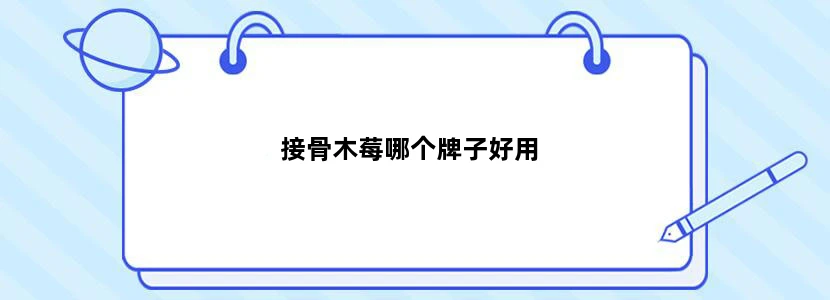 接骨木莓哪个牌子好用
